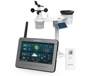 Estación meteorológica profesional wifi hd tft con sensor 7 en 1