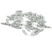 50 clavos para neumáticos de rueda, antideslizantes, de fuerte agarre, para nieve, para cargadores, minicargadoras, tractores, carretilla elevadora y
