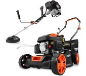 Paquete térmico - fuxtec - fx-rm4180 cortacésped y fx-ms125 desbrozadora