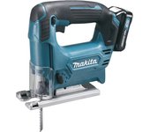 Sierra de calar 12 v cxt li-ion 2 ah makita - 2 baterías, cargador, maletín - jv101dsaj