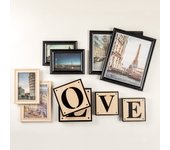 Walldecoration love, set con 10 artículos