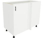 Haaus karo armario bajo esquinero, blanco, 98 x 50 x 80 cm