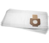 Vhbw 5x bolsa aspiradora reemplaza nilfisk alto 302000449, 302004000 para aspiradora - vellón micro, 27,9 cm x 64,3 cm, blanco