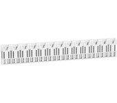 Peine horizontal de 13 módulos xe h.5 x l.11 mm