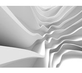 Fotomural diseño 3d blanco - 360 x 270 cm - sanders & sanders