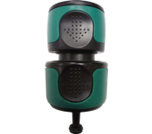 Fitt conector univ. de manguera 1/2-5/8-3/4 con aquastop (blister) conector univ. de manguera 1/2-5/8-3/4 c