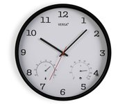 Reloj de pared versa blanco plástico (4,3 x 35,5 x 35,5 cm)