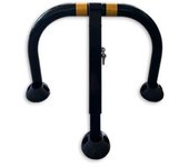 Valla de parking horizontal con cerradura