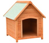 Maison exclusive - caseta para perros madera maciza pino y abeto 72x85x82 cm