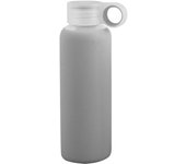 3x botellas de vidrio borosilicato y silicona, 360 ml, gris h&h