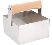 Cortador de miel, herramienta cortadora de miel de acero inoxidable, cortador de miel de 10,5 x 10,5 x 10,3 cm,