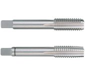 Juego de 2 machos para roscar a mano unf ~ din 2181 hss rectificados con rosca 3/8 ruko 246038unf