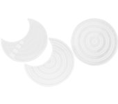 Moldes de resina para colgar en forma de calendario blanco hechos a mano de silicona para decoración de mesas y casas