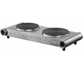 Ariete 0994 negro, gris encimera 22.5 cm hornillo eléctrico / placa eléctrica 2 zona(s)