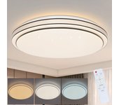Zmh lámpara de techo led redonda para dormitorio, moderna, con forma de estrella para cocina.