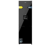 Frigorífico combi bolero coolmarket combi 250 wd black glass d