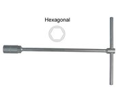 Llave vaso maurer mango t 10 mm.
