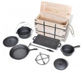 Set de horno holandés 9 piezas