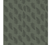 Papel pintado floral acacia verde