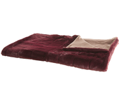 Beliani manta tantan 180 x 220 cm borgoña