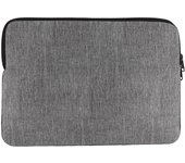 Tendance - funda de ordenador impresa con cremallera de 13 y 14 pulgadas - gris chino