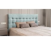 Cabecero cama canada deluxe largo tapizado tejido antimanchas verde 105*125