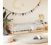 Maison exclusive - estructura de cama para niños con cajones madera pino 90x200 cm