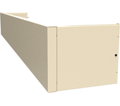 Tapa de cajón de persiana atole 270 cm - crema ral1015