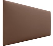 Dhome cabecero de polipiel liso cabeceros cabezal tapizado cama (polipiel arcilla, 105cm (camas 80/90/105))