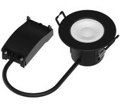 Ip65 cct 6w foco empotrable regulable negro - 3000k/4000k/6500k - silumen