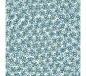 Papel pintado pared mil flores - allison azúl fine decor - rollo de 10 m x 0,53 m
