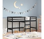 Escalera para cama entreplanta infantil 90x200 cm madera maciza de pino