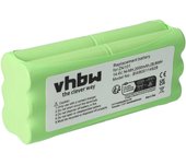 Vhbw nimh batería 2000mah (14.4v) para robot autónomo de limpieza dirt devil fusion m611, libero, m606, m606-1, m606-2, m606-3, m606-4, m607