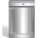 Lavavajillas vok, evd-14fcsad, 60 cm, 14 cubiertos, inox, 3ª bandeja, apertura automática, aquastop, clase c