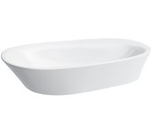 Laufen palomba lavabo bol, sin agujero para grifo, sin rebosadero, con repisa para grifo, lavabo izquierda, 600x400mm, h8168034001121, color: blanco