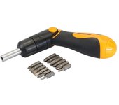 Silverline 220797 cacciavite a crichetto 3 modi