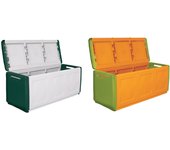 Cofre de techo cm 96 x 53 x h 57 - gris/negro