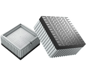 Almohadillas antivibración para lavadora, paquete de 4 grey