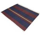 Alfombra oriental hecha a mano original, medición: 140x108 cm con certificado de autenticidad