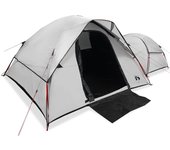 Tienda de campaña 5 personas tela opaca impermeable blanco v8280 unico / blanco