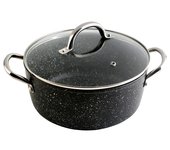Wecook cazuela 20cm alu c-tapa antiadheren 3mm todofuego granite