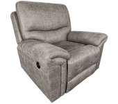 Sofa cali 1 plaza electrico cemento 101cm al x 199cm an x 93cm l