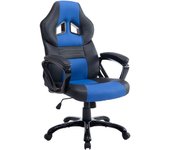 Silla de oficina pedro negro/azul