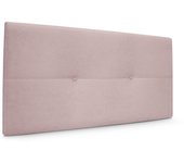 Dhome cabecero de tela aqualine con botones 105x50cm camas 105 - salmón
