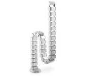 Canaleta para cables bandeja portacables plata da-90506