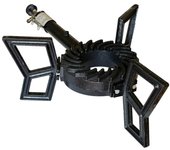 Cocina de gas de hierro fundido 3 patas 7kw butano/propano 1 quemador 509gr/h kemper