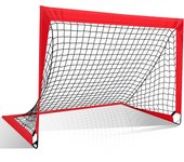 Portería de fútbol 120 x 90 x 90 cm para niños red de fútbol plegable mini portería de fútbol plegable