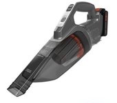 Negro y negro. decker dustbuster aspiradora de mano negro, gris, naranja sin bolsa