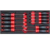 Vigor v4991 juego de destornilladores t ∙perfil t ∙ t6 – t40 ∙ número de herramientas: 11