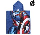 Poncho-toalla con capucha captain america the avengers 74171